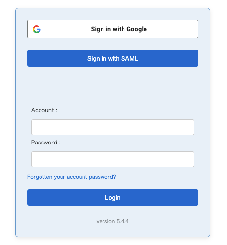 login